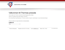 Tablet Screenshot of grafprof.thermia.se